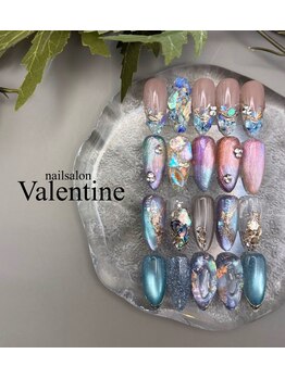 ネイルサロン ヴァレンタイン(nailsalon Valentine)/手と足派手めコース