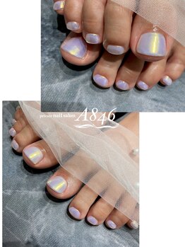 エーハチヨンロク(A846)/footミラーネイル