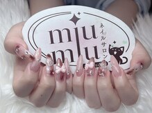 ミュウミュウ(miumiu)/ピンクリュボンn