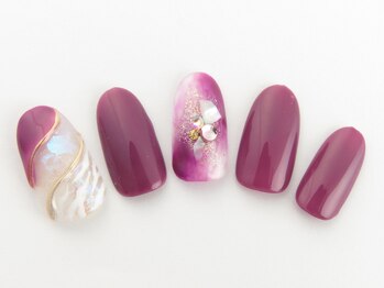 ネイルサロン ディーバ 調布店(Diva)/シンプルデザインSelect ¥8,910