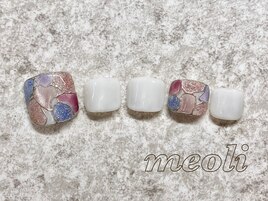 フットワンカラー＋ジェルアート