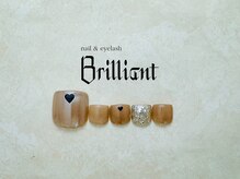 ネイルアンドまつげエクステのお店 ブリリアント 草加(Brilliant)/Foot 　定額8800円コース