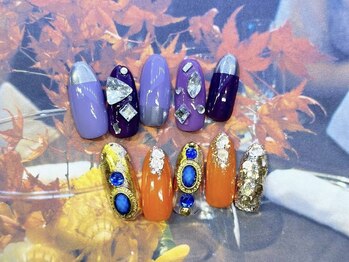 アン ジョーヌドラゴ/【自爪ネイル】ビビットネイル