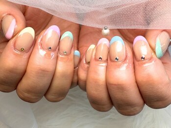 ネイルサロン べルフ(nail salon Verf)/パステルフレンチ♪