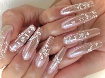 エスネイル 大宮店(es NAIL)/長さ出しアートコース