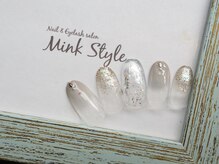 ミンクスタイル 恵比寿店(Mink Style)/グレー上品ネイル