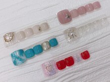 キャンアイドレッシー 本庄上里店(Can I Dressy)/2月フット定額デザイン￥5500