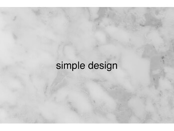 【simple design】