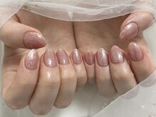 ミナミネイル 宮益坂店(Minami Nail)/ピンクマグネットネイル