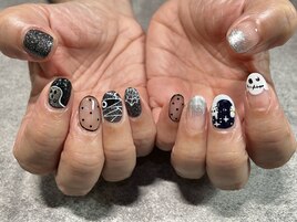 ハロウィンネイル