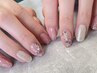 【hand  nail】定額４本コース◆オフ/ケア込み