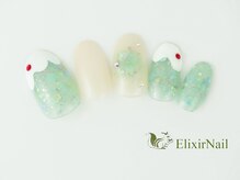エリクサーネイル 神田(Elixir Nail)/シンプル/クーポン使用