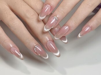 ブラソンネイル(Blossom nail)/ナチュラルオフィスネイル