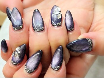 ネイルサロン シェル(Nail Salon SHELL)の写真/爪が薄い、長さを出したい…方には強度のあるスカルプもおすすめ★理想をカタチにしてくれる実力派サロン♪