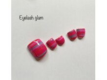 アイラッシュグラム(Eyelash glam)/フットネイルデザイン
