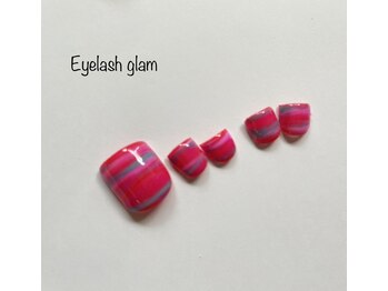 アイラッシュグラム(Eyelash glam)/フットネイルデザイン