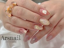 アルスネイル(Ars nail)/ピンクニュアンスネイル