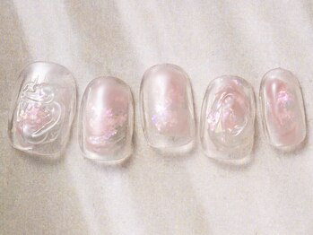 アイネイルズ 天神今泉店(I-nails)/【yuka.t】春ニュアンス