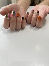 ロトリー(Lotly.)/落書きネイル