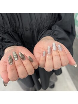 エーナイン イオンモール苫小牧店/キラキラネイル