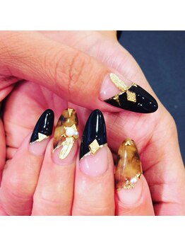 クリスタルネイル プレミアム イオンモール鹿児島店(CRYSTAL NAIL PREMIUM)/クールべっ甲