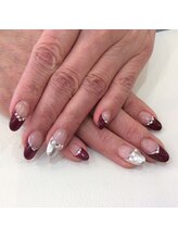 シャンネイルケアサロン(Shan Nail caresalon)/ボルドーネイル