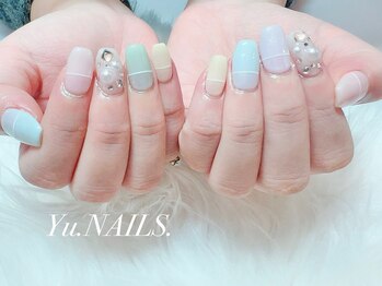 ユーネイルズ 恵比寿(Yu.NAILS.)/春◎パステル韓国ネイル