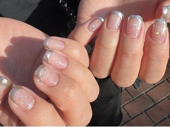 ノラ ミナミアオヤマ(NORA MINAMIAOYAMA)/シルバーミラーフレンチ