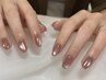 【SNS映えぷるまぐ☆】　マグネットネイル　【オフ・ケア込】