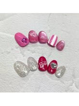 ヴァンネイル 海老名店(Van Nail)/Barbie定額デザイン¥5980