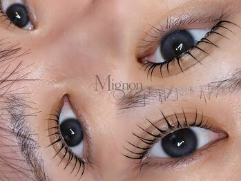 ミニョン(Mignon)の写真/まつげパーマで自まつ毛を最大限に活かす◎ナチュラ盛れ可愛い目元の魅力を引き出す◇