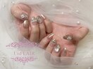 ビジューネイル¥11,000