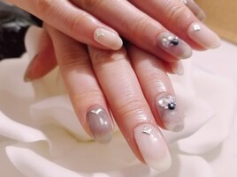 大人ニュアンスネイル♪
