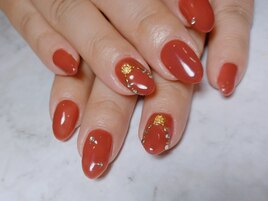 ネックレスネイル