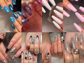 クラッシーネイル ビューティー(classy nail beauty)の写真/キレイな指先に魅せるスカルプネイル♪チビ爪さんの長さ出しや亀裂の補強にも★約1時間半で長さ出し可能◎