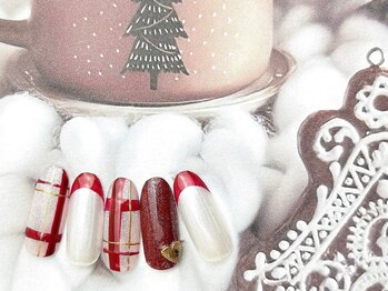 ネイルサロン&スクール ジーナ(GINA)/チェック×フレンチ