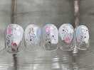 シンプル桜塗りかけ7500円