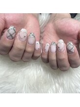 トータルサロン 白べぇーっ プラス/チェックネイル