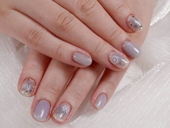 リボン 立川店(Ribbon)の写真/トレンドカラー/大人気マグネットネイルも豊富にご用意！持込みアートも◎