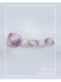 フットネイル：No.100