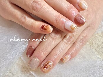 おかみねいる-okami nail-/ニュアンスデザイン