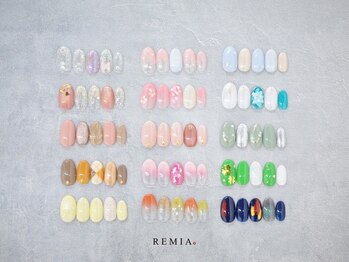 レミア アイラッシュアンドネイル 大船(REMIA)/7900円定額デザイン