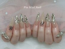 ピオミエルネイル 新宿(pio miel nail)/キラキラ埋め尽くしネイル