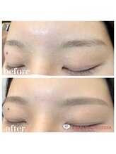 ビビデバビデ(Vivide Vavide)/【眉】平行アーチ眉