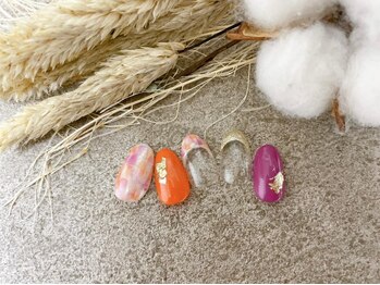 モグネイル(Mogunail)/9.10月限定ハロウィンネイル