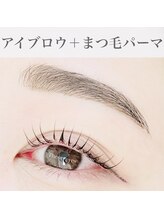 セオリーアイズ(Theoryeyes)/眉毛ワックス＋まつ毛パーマ