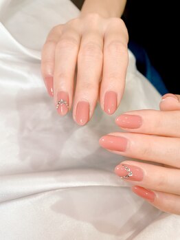 エクラ(eclat)/春色ワンカラー×ストーン