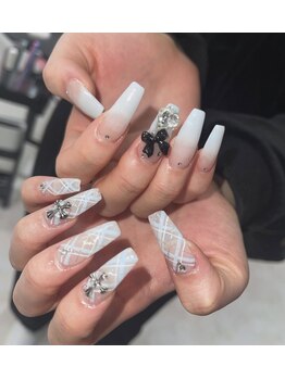 モダ 高円寺(MODA)/チェック　リボン　ハート