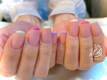 ユーネイル(U-nail)/カラフルフレンチ