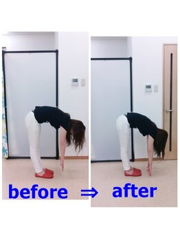 ストレッチヒーロー 鳥取店(STRETCH HERO)/立ち前屈